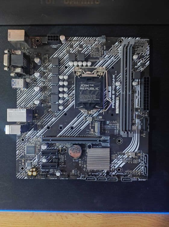 Asus Prime B460 M-K материнская плата, на запчасти