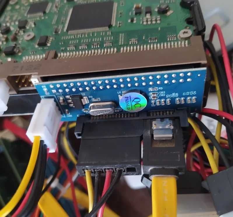 адаптер HDD IDE/PATA 2,5"/3,5" на SATA/miniSATA. 40/44 pin — 2