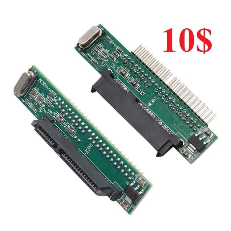 адаптер HDD IDE/PATA 2,5"/3,5" на SATA/miniSATA. 40/44 pin — 7
