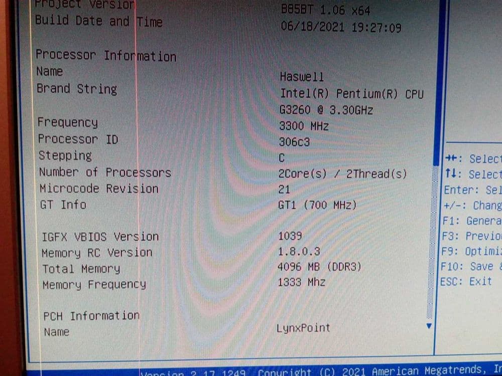процессор Intel Pentium G3260 3.3Ghz Сокет - 1150 — 10
