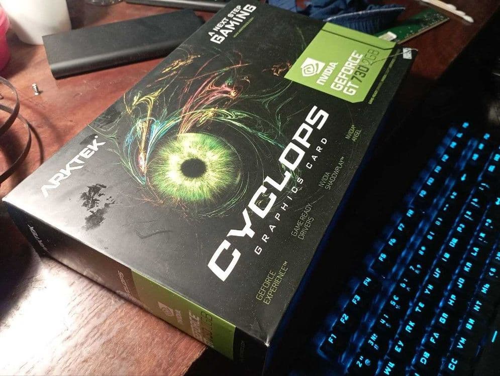 Bидеокарта GT730 2GB . — 1