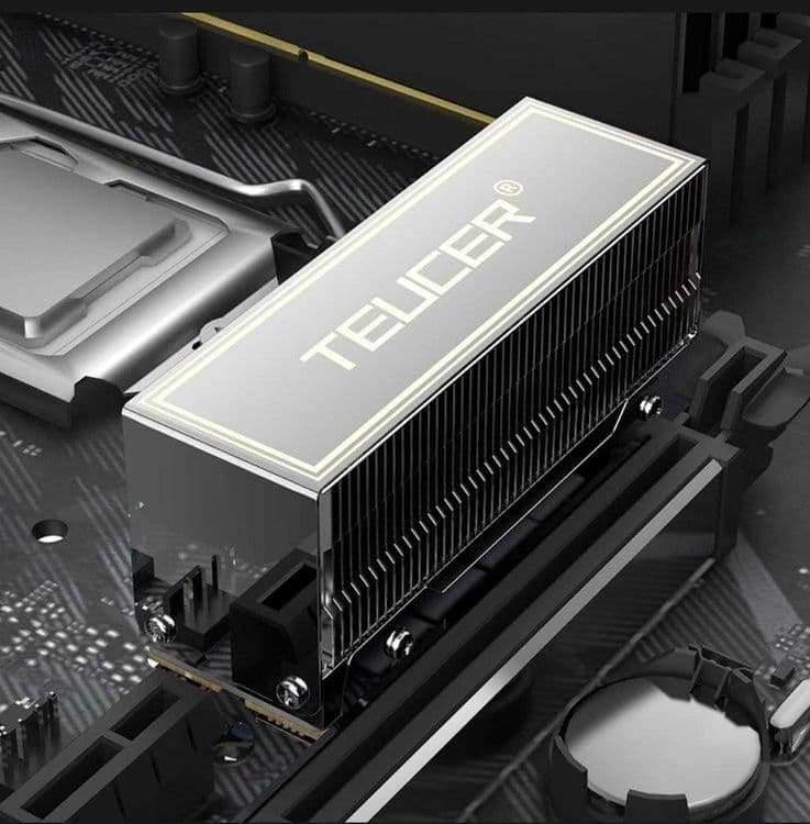 Радиатор для NVME m2 на тепловых трубках — 1