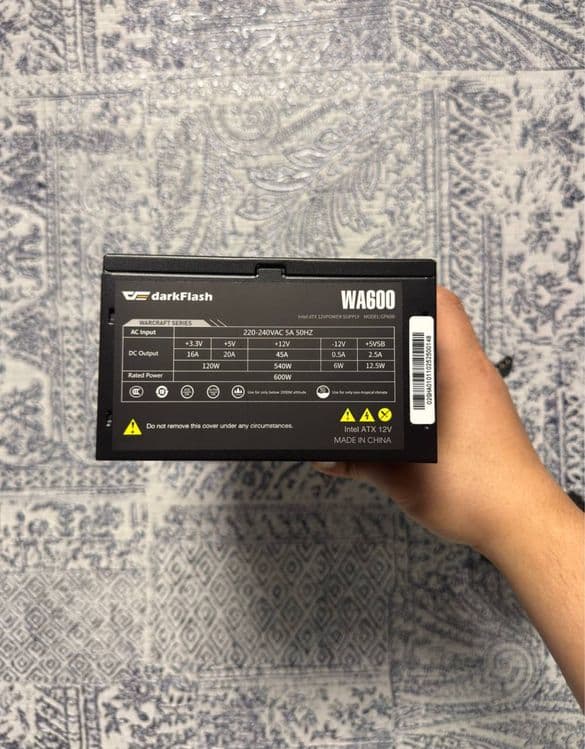 Darkflash 600W Bloklar pashti yengi kam ishlagan 4ta bor — 2