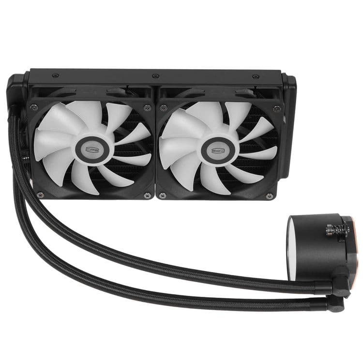 Система охлаждения PCCooler DA240 ARGB черная — 7