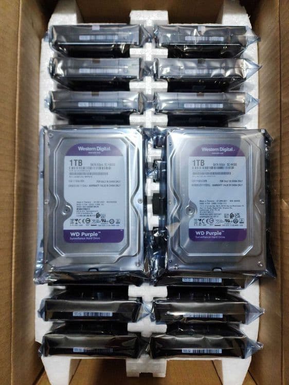 Жёсткий диск WD PURPLE HDD 1 ТБ — 5