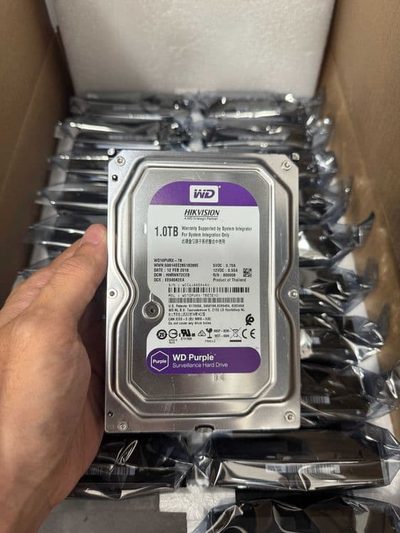 Жёсткий диск WD PURPLE HDD 1 ТБ — 6