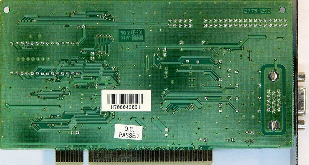 Видеокарта HIS S3 Trio64V2 (Retrogaming/VINTAGE 1996) — 8