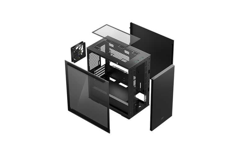 Кейс (корпус) Case Deepcool Macube 110/Black + — 3