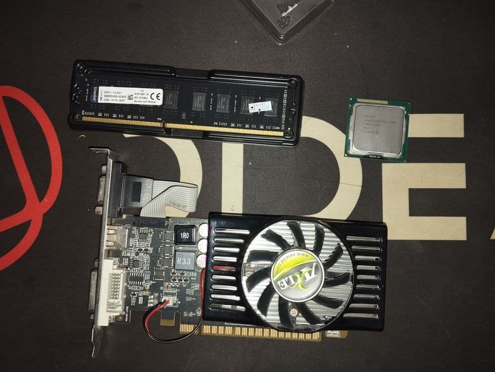 3 tasi birda GT 430.   DDR 3 8GB .e3-1230v2 — 4