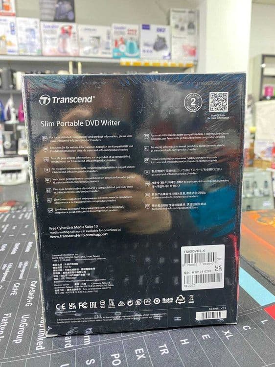 a28electronics предлагает - Новый внешний usb DVD RW Transcend — 2