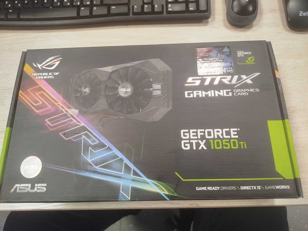 Geforce RTX 1050 Ti 4 гб — 2