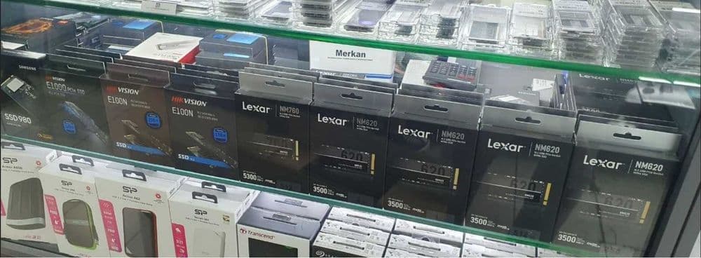 [Новый] Lexar/Samsung/Crucial SSD sata-NVME (Форма оплаты ЛЮБАЯ) — 2