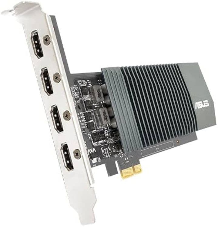 ASUS GeForce GT 710 2gb DDR5 с 4 портами HDMI — 3