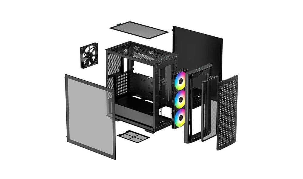 Кейс (корпус) Case Deepcool CK560/CK500/CH510 BLACK — 7