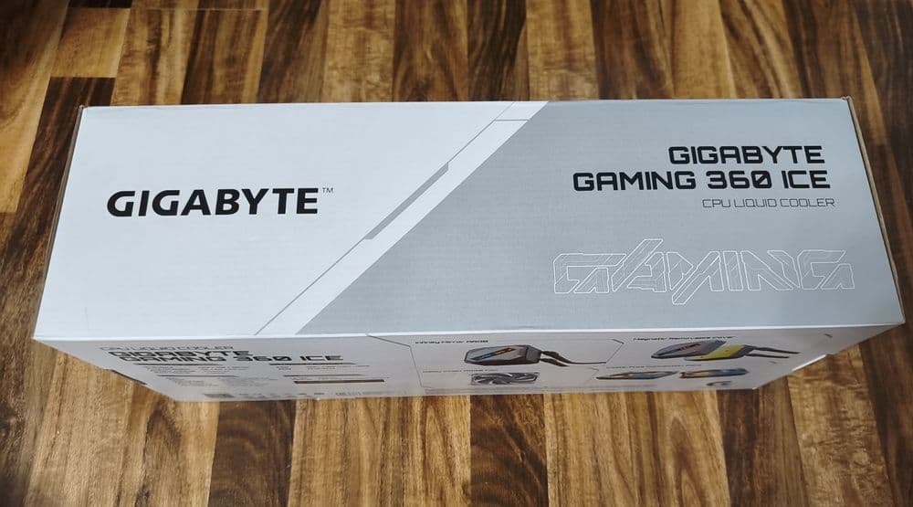 Gigabyte Gaming 360 Ice.Топовая водянка.СЖО. — 2