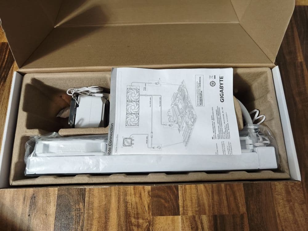 Gigabyte Gaming 360 Ice.Топовая водянка.СЖО. — 3