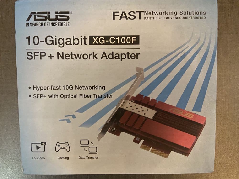 Сетевая карта 10Gigabit XG-C100F SFP +Network adapter — 3