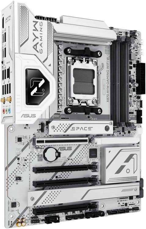 Asus x870 ayw gaming wifi w amd x870 am5 atx Материнка — 4