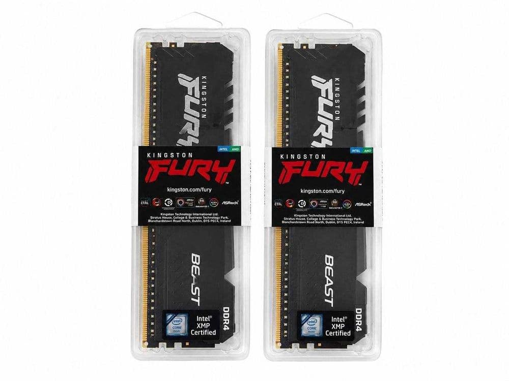 Kingston Fury 32GB (2×16) DDR4 3200MHz — $157 — 5