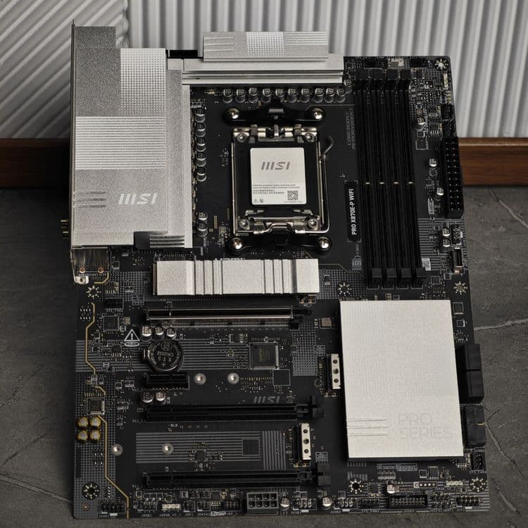 Плата MSI х870Е Р wifi — 1