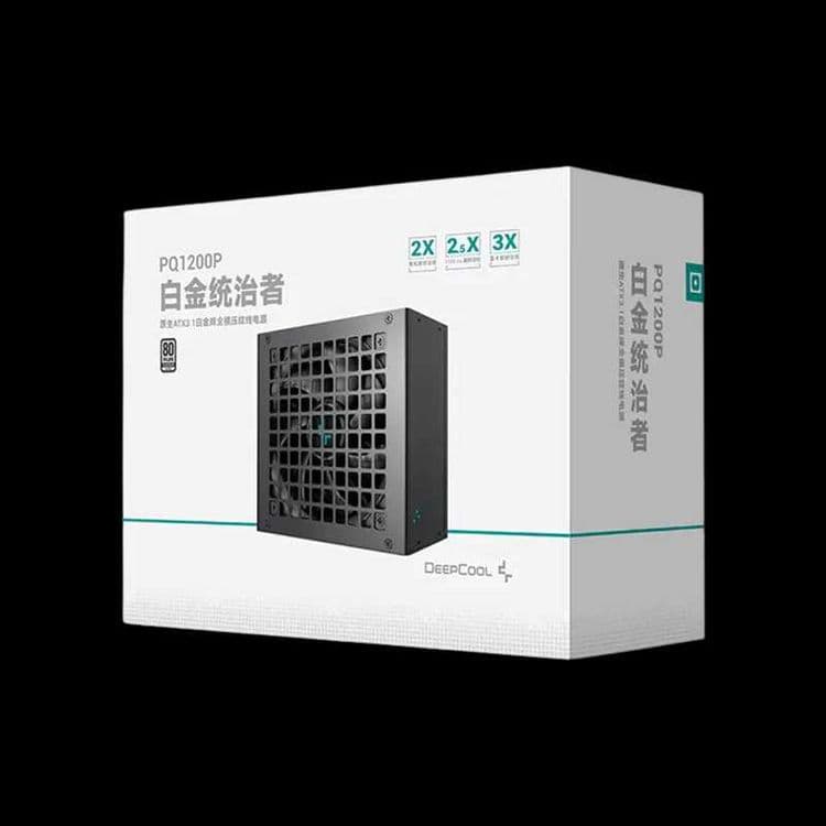 Deepcool PQ1200P 1200W 80 Plus Platinum Full Modular — 1
