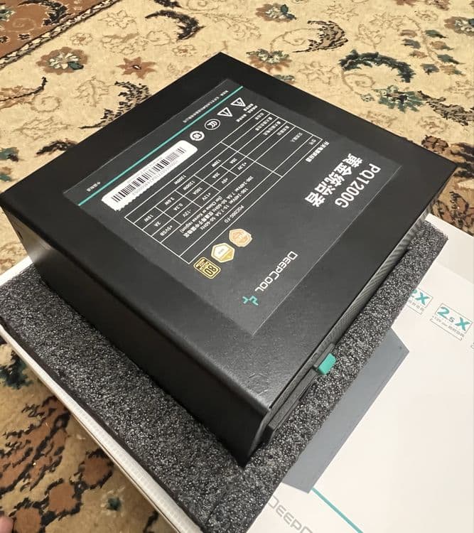 блок питания deepcool pq1200g — 8