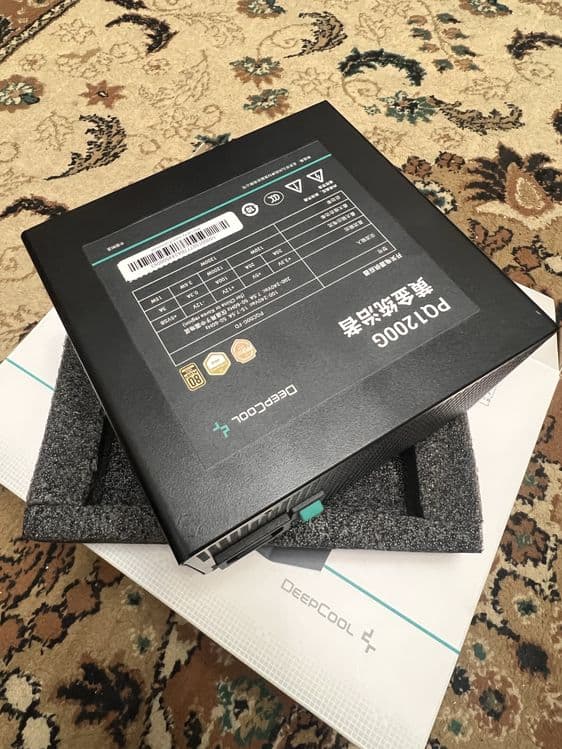 блок питания deepcool pq1200g — 10