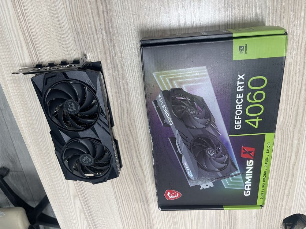 Видеокарта MSI 4060 Gaming-X 8 GB — 4