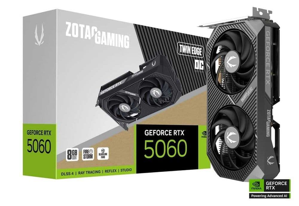 ZOTAC GAMING GeForce RTX 5060 Twin Edge OC — 1