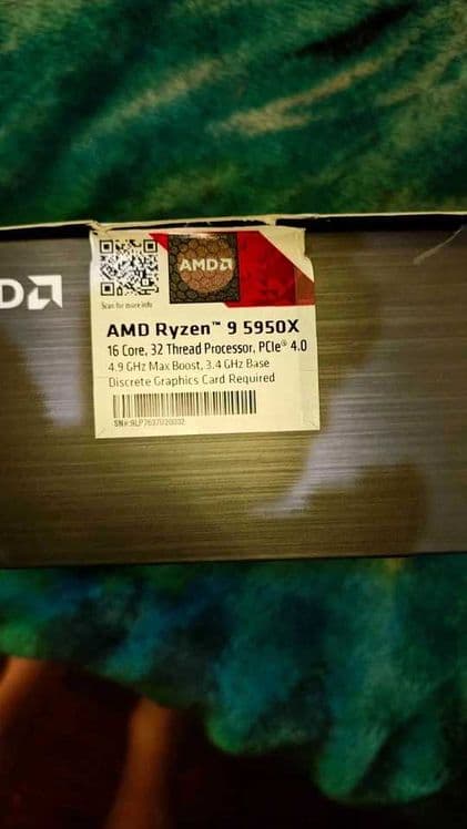 Процессор Ryzen 9 5950x — 10