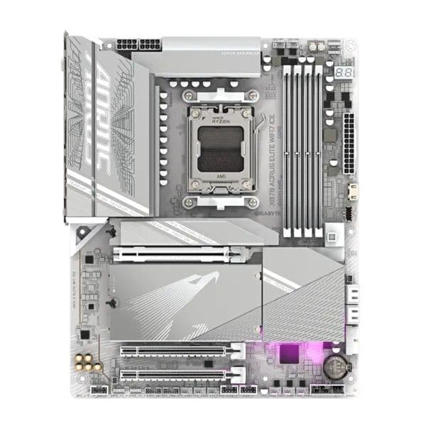 Новая Материнская плата GIGABYTE X870 AORUS ELITE WIFI7 ICE. Сокет AM5 — 2