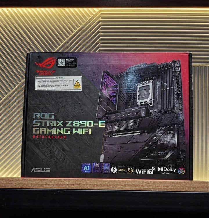 Плата Asus Z890 E gaming wifi — 3