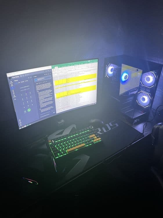 PC , Full set up , Kompyuter, I5 14400 , RTX 3060 , 1 tb SSD — 1