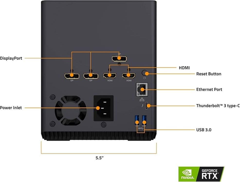 Aurus RTX 3080 video karta. Noutbukga. — 11