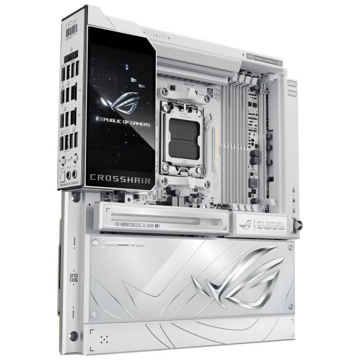 Asus rog crosshair x870e glacial — 5