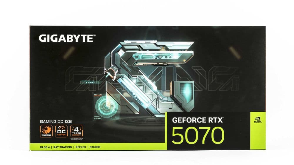 Gigabyte Gaming RTX 5070 12GB GDDR7 — игровая мощь  (OPEN BOX) — 1