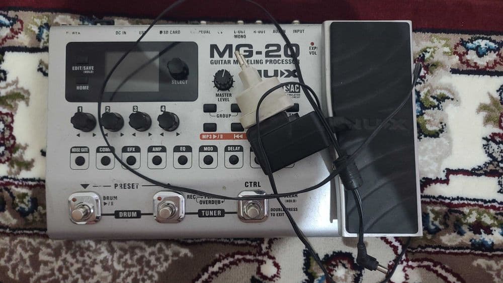 Guitar protsessor nux mg 20 — 3