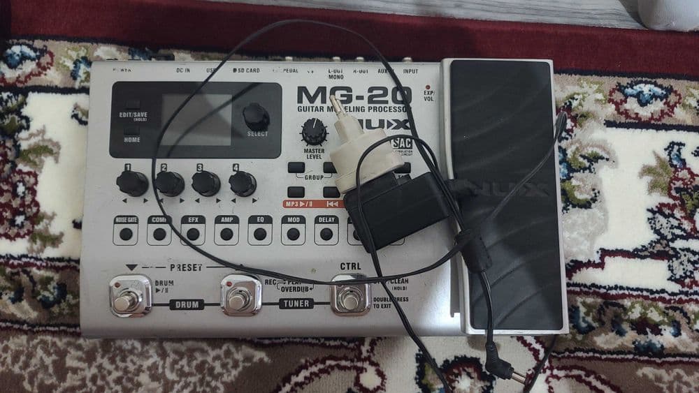Guitar protsessor nux mg 20 — 4