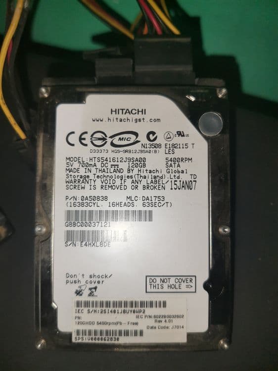Hdd 120gb Noutbuklarga zo'r tushadi — 4
