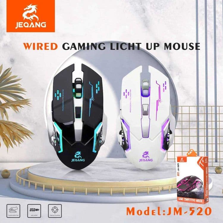 Игровая мышка JEQANG mouse mishka USB — 10