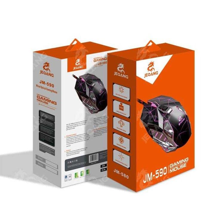 Игровая мышка JEQANG mouse mishka USB — 11