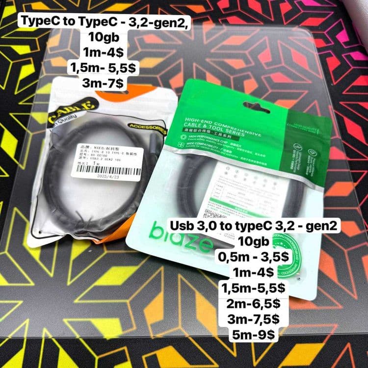 a28electronics - Type-C to Type-C 3.2 Gen 2 — 1