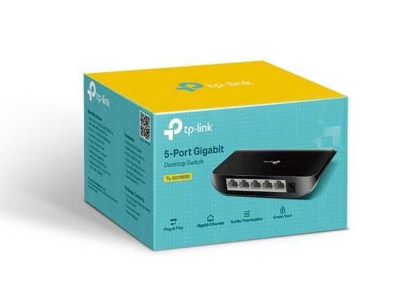 5-портовый гигабитный коммутатор Tp Link SG1005D — 1