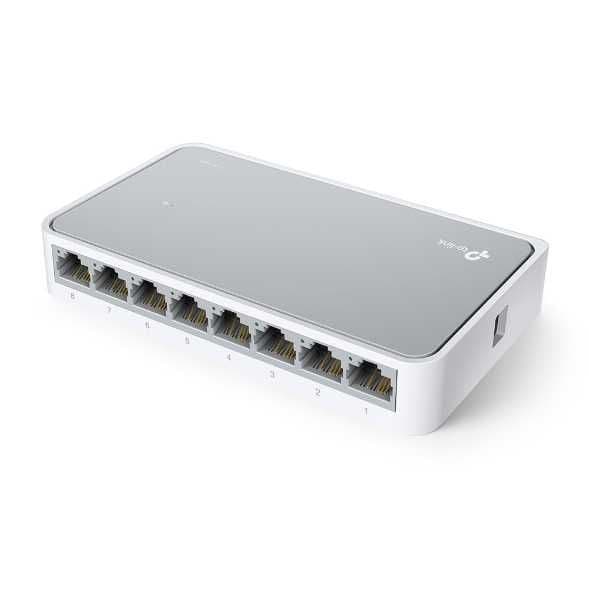 Новый Tp link 8-портовый коммутатор 10/100 Мбит -hub sotiladi-доставка — 5