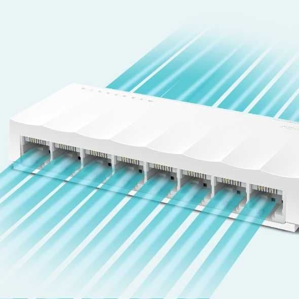 Tp-link LS1008 V1,0  8 порт HUB switch — 10
