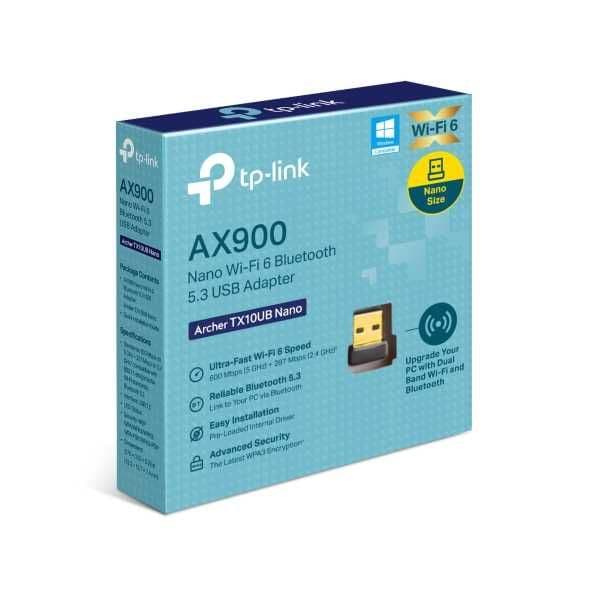 ЕстьTP-Link Archer TX10UB Nano/1800U/TX1U/20E/30U/35U/55E USB-адаптер+ — 6