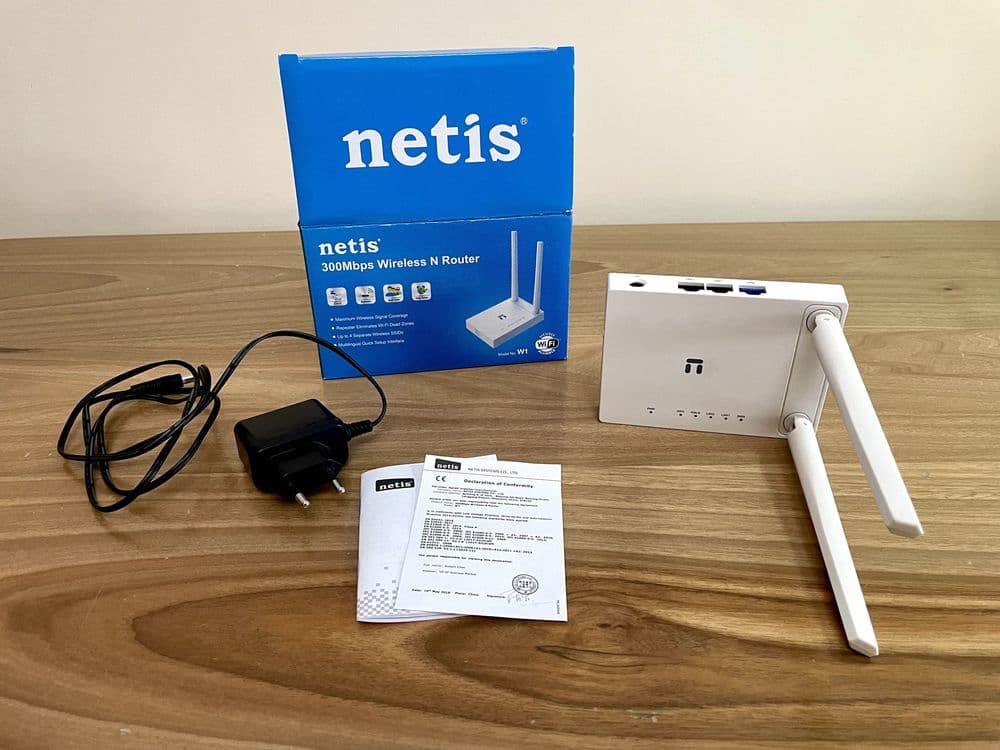 Беспроводной Wi-Fi роутер Netis W1 / Simsiz Wi-Fi router Netis W1. — 2