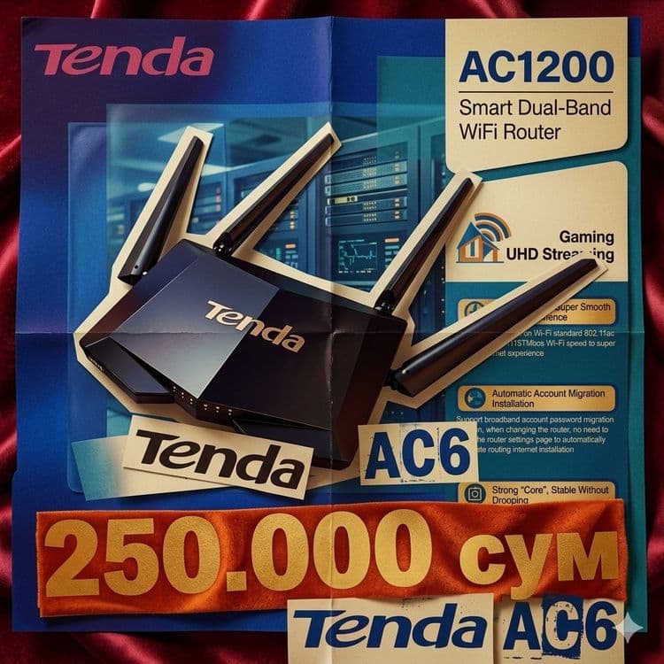 # Распродажа! Tenda WiFi роутеры ADSL/VDSL модем Свич PoE — 3