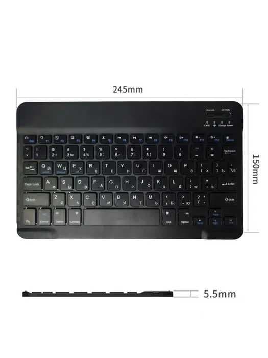 Беспроводная Bluetooth-клавиатура + мышь JEQANG JB350 BT — 3