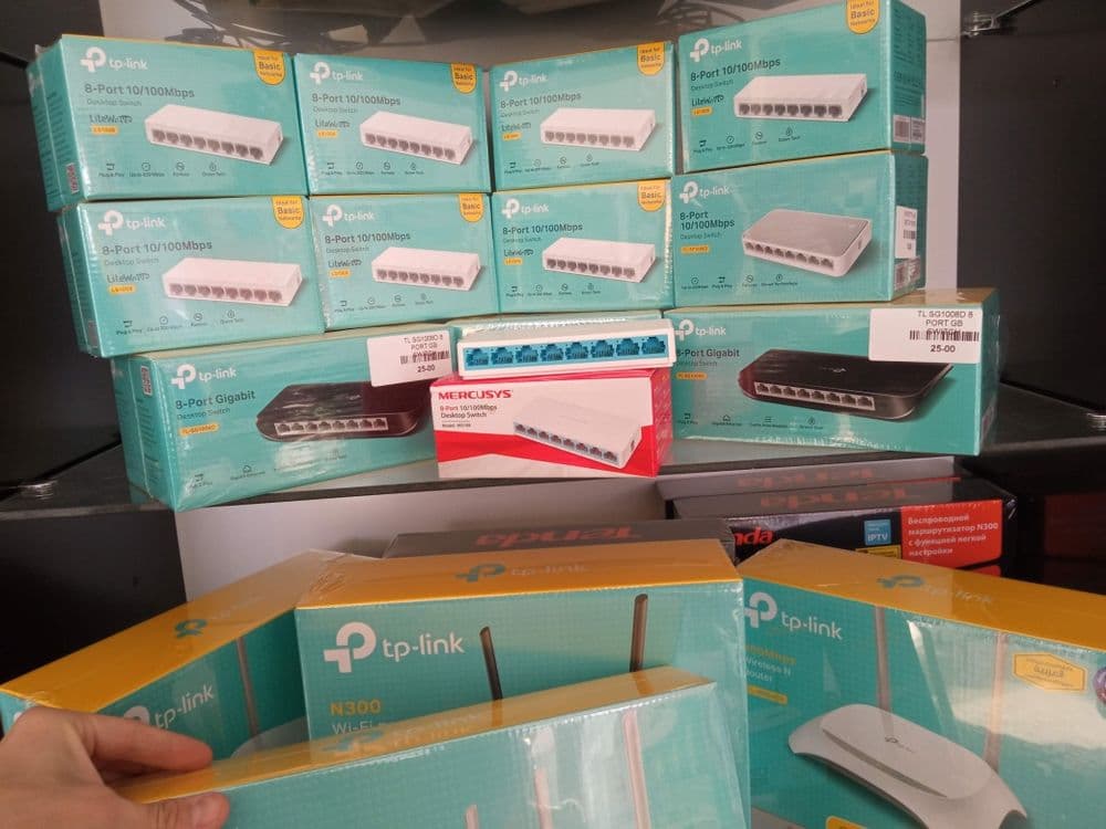 Акция! Доставка есть! Svitch TP LINK lan switch! 8port lan switch! Сви — 13